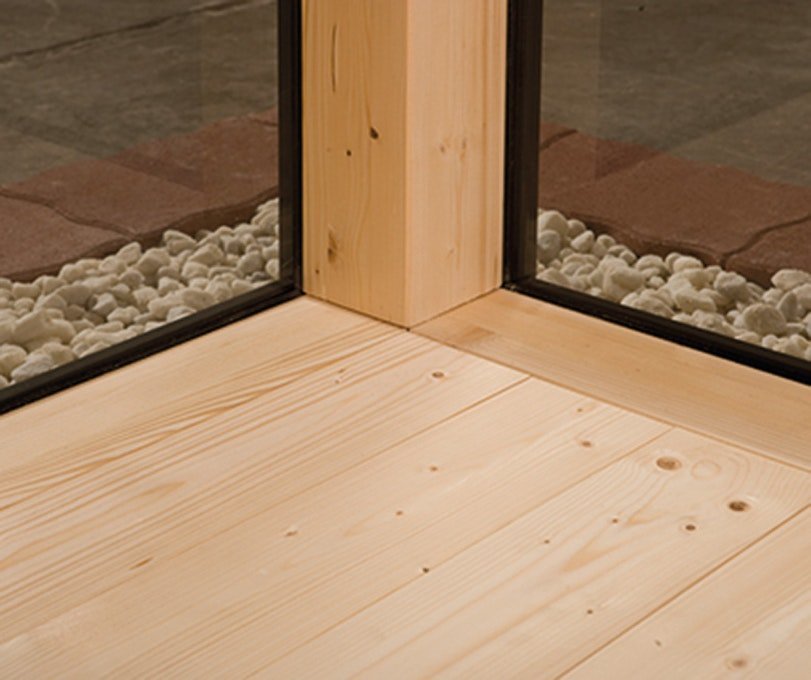 Abri de jardin Weka Cubilis 4.0 avec éléments à lattes - 45 mm – Image 3