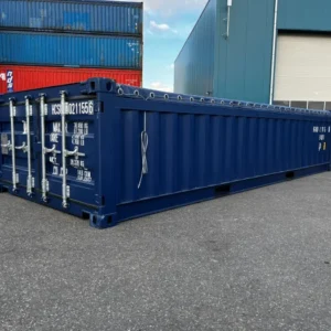 CONTENEUR OPEN TOP DE 20 PIEDS À DEMI-HAUTEUR