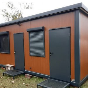 Conteneur social 17m2 + Bureau + Wc